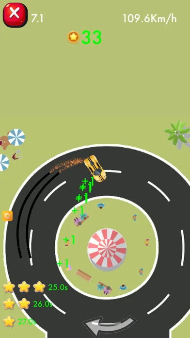 Zrzuty ekranu Gymkhana Watch: Drifting game