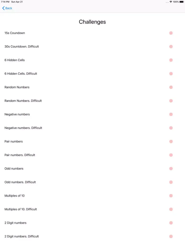 Number Waterfall - Add Games iPad 应用截图