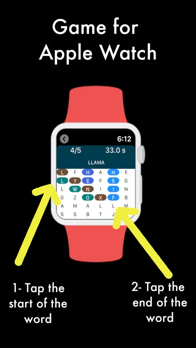 Word Search Wear - Watch game سکرین شاٹس