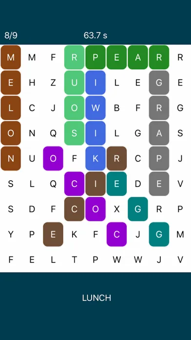 Word Search Wear - Watch game سکرین شاٹس