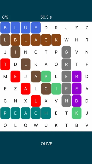 Word Search Wear - Watch game سکرین شاٹس