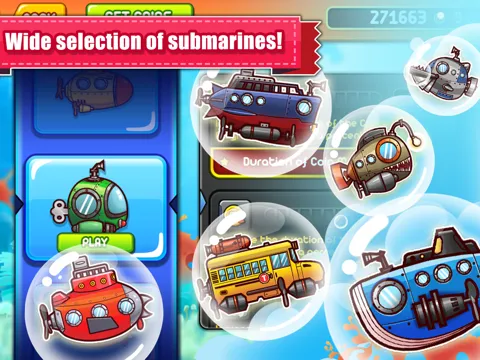 Adventures Under the Sea - Submarine Joyride iPad 应用截图