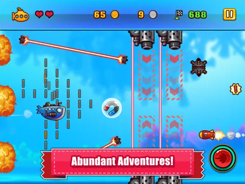 Adventures Under the Sea - Submarine Joyride iPad 应用截图