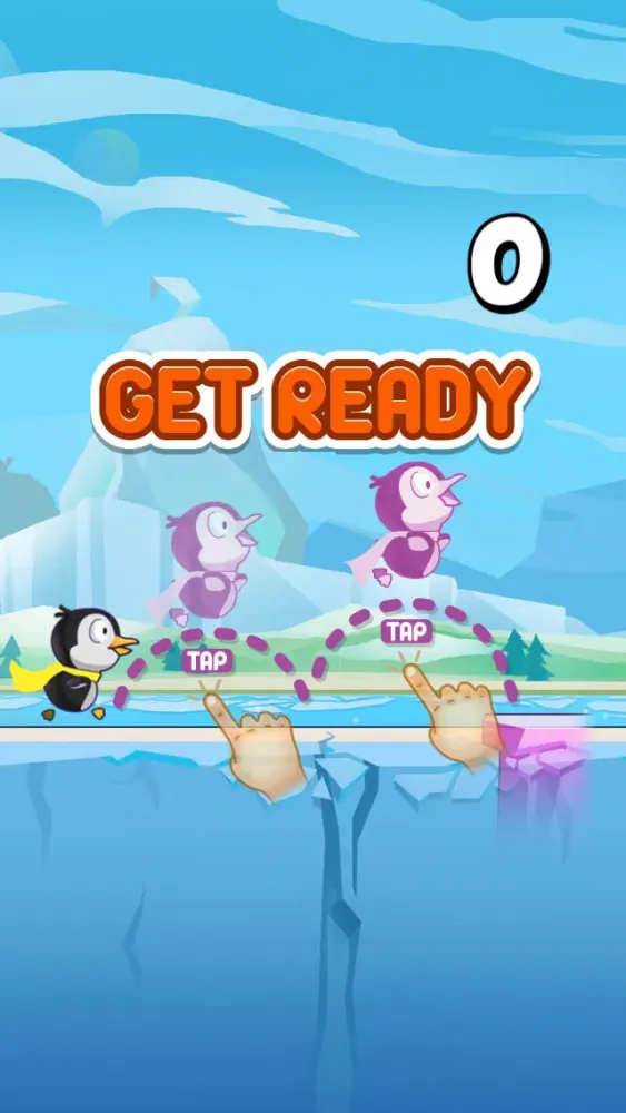 Adventures in Ice World - Happy Hoppy Penguin Screenshots