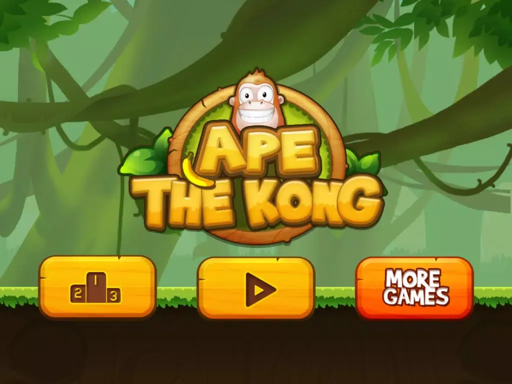 Ape the Kong – the Banana Thief iPad 應用截圖