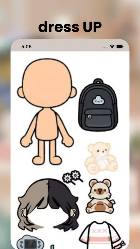 تصاویر character YoYo : toci dress up