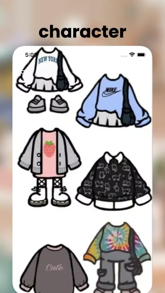 تصاویر character YoYo : toci dress up
