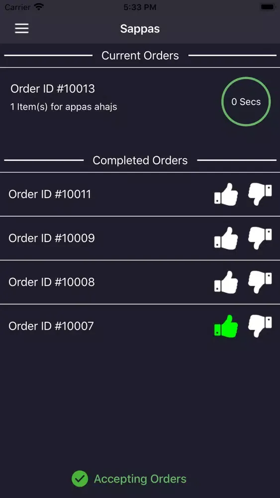 Tangkapan layar Toc Toc Ya Restaurante