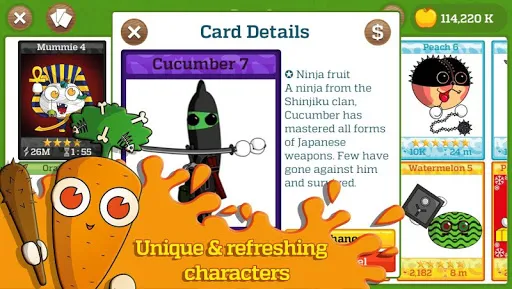 Fruitcraft - Trading card game Ekran Görüntüleri