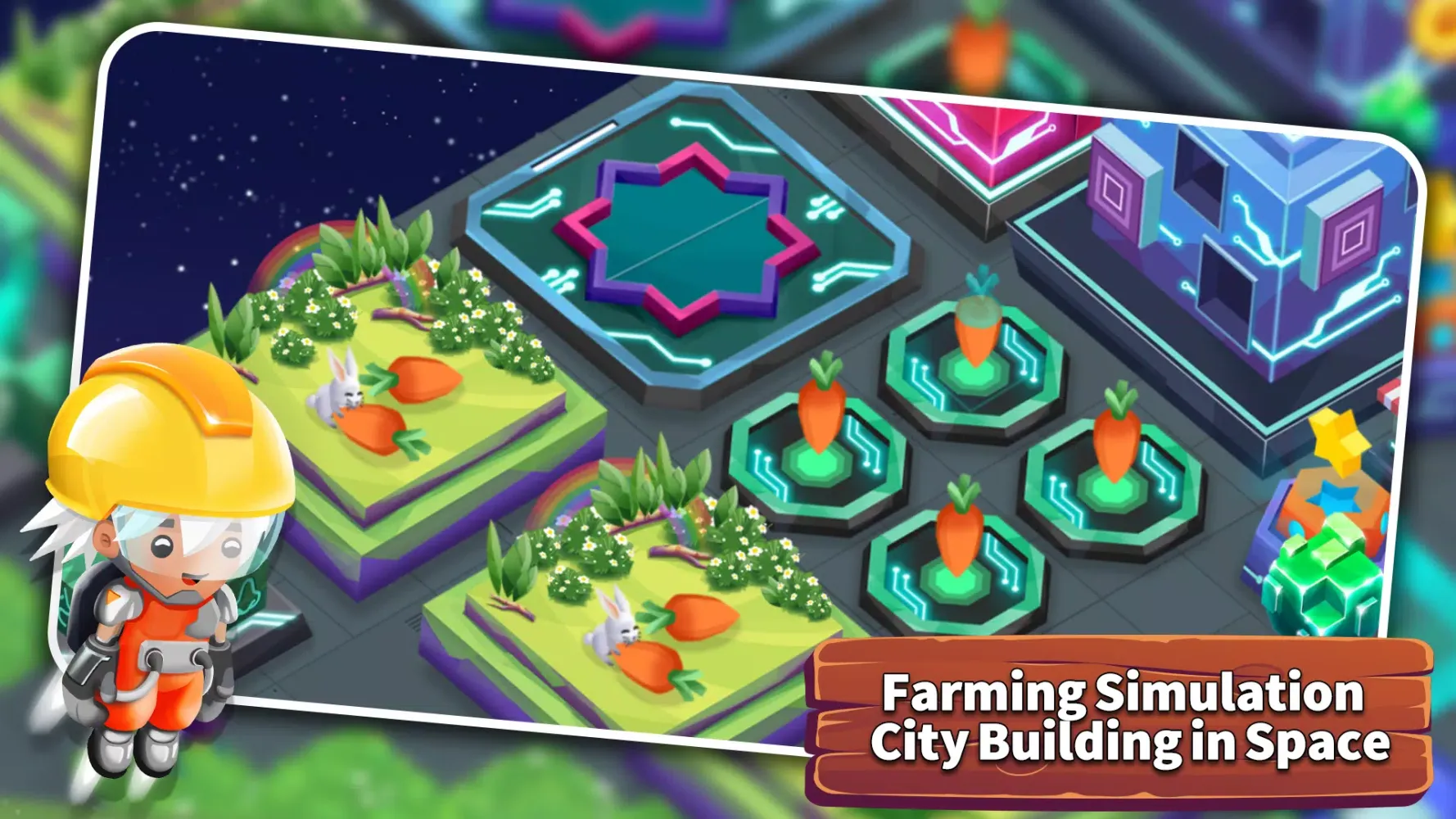 Sci Farm: Space Village Life应用截图