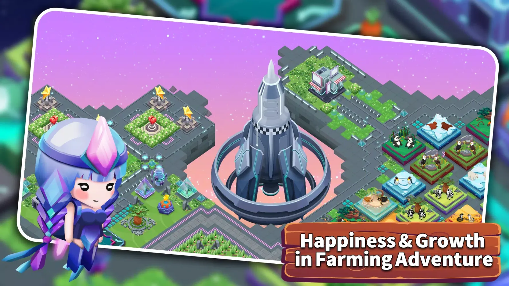 Sci Farm: Space Village Life应用截图