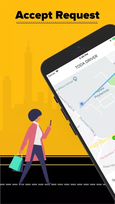 Ảnh chụp màn hình của Toda Driver