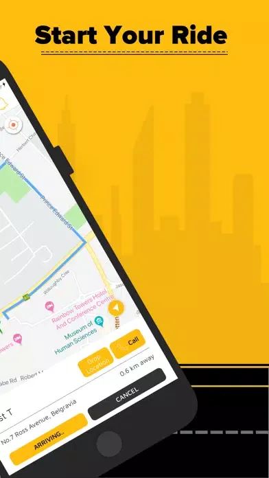 Ảnh chụp màn hình của Toda Driver