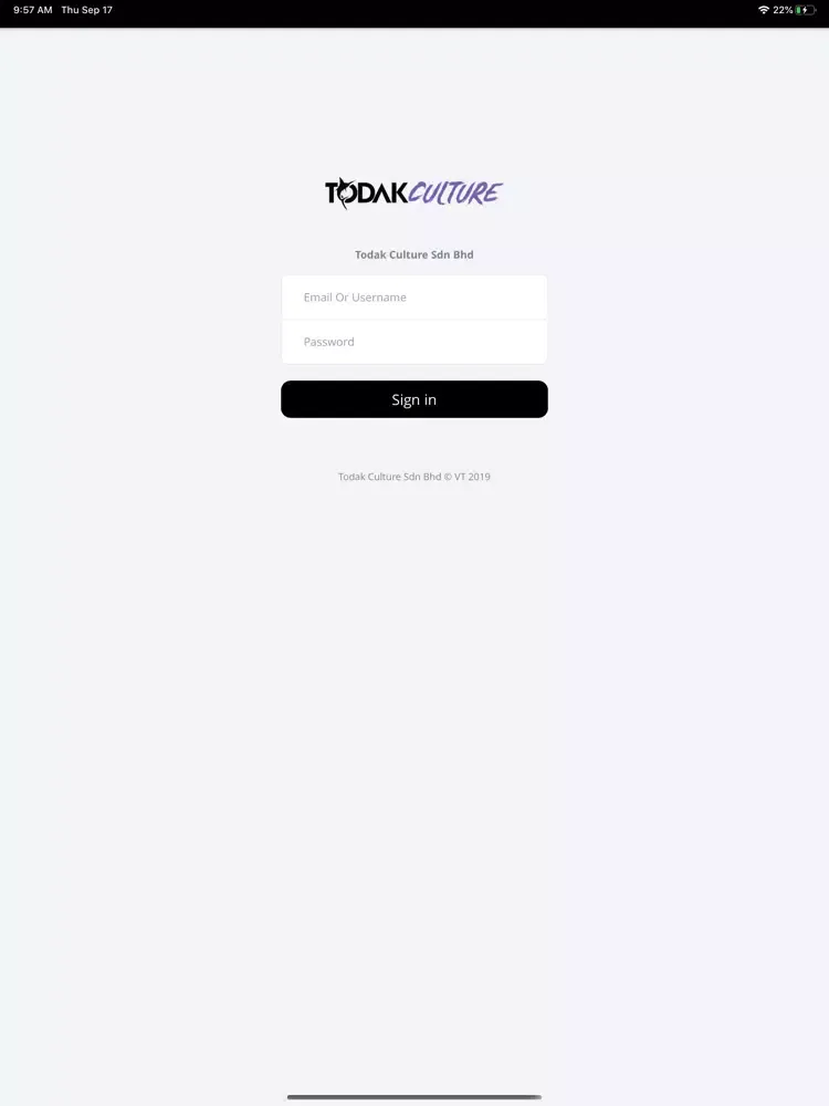Todak VT iPad 应用截图