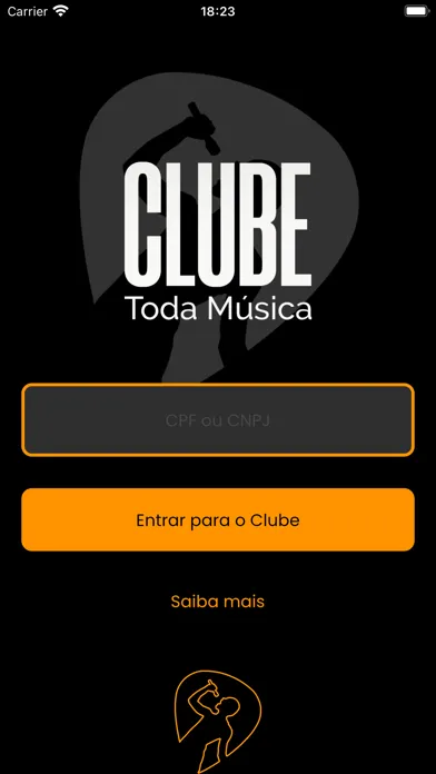 Capturas de tela do Clube Toda Música