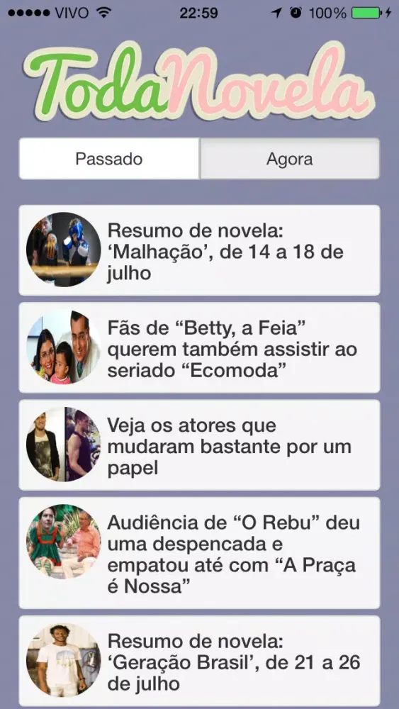 TodaNovela - Tudo sobre Novelas!應用截圖