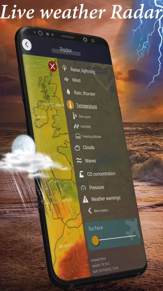 Capturas de tela do Weather Widgets