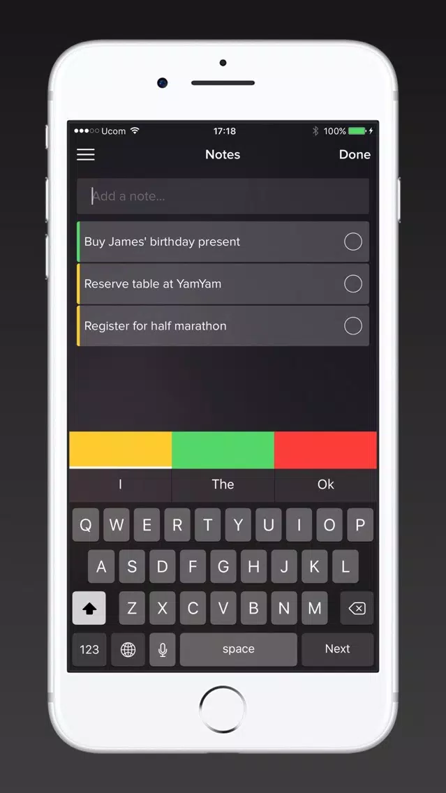Tangkapan skrin TodayNote - Note with today widget