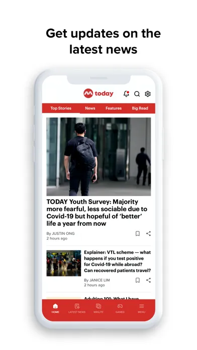 Скриншоты TODAY – Singapore & World News