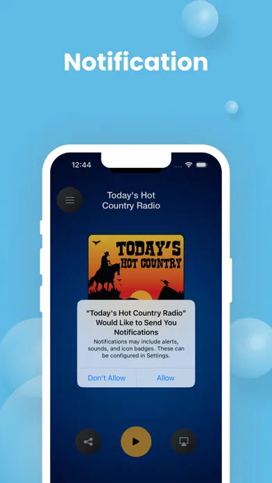 ภาพหน้าจอของ Todays Hot Country