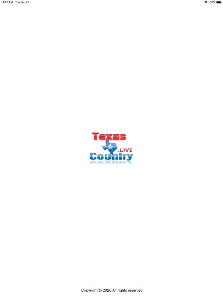 Ảnh chụp màn hình của Texas Country .Live iPad 