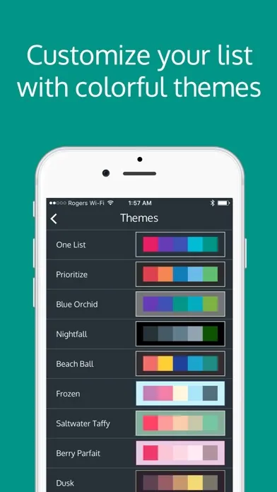 Tangkapan layar Prioritize Tasks with One List