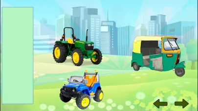 Ảnh chụp màn hình của Vehicles Puzzles for Toddlers & Preschool