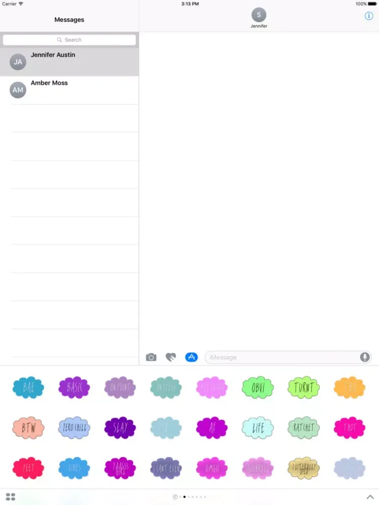 Capturas de tela do How Girls Talk iPad 