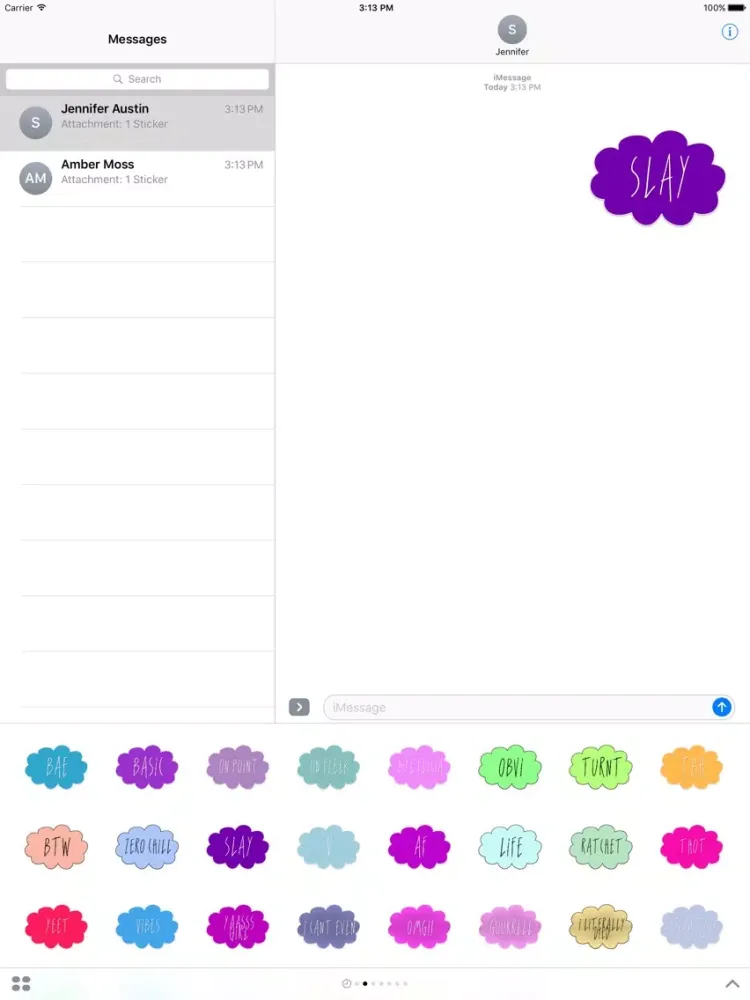 Capturas de tela do How Girls Talk iPad 