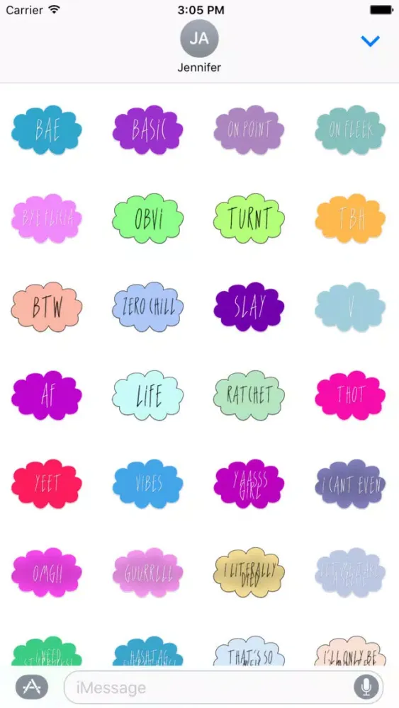 Capturas de tela do How Girls Talk