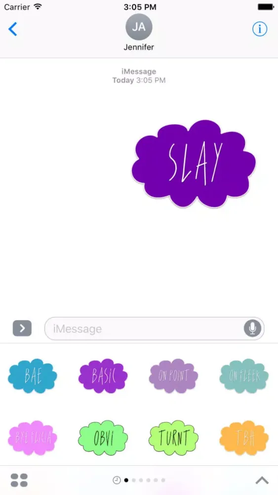 Capturas de tela do How Girls Talk
