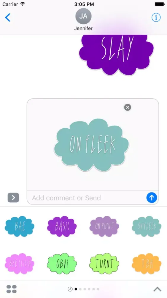 Capturas de tela do How Girls Talk