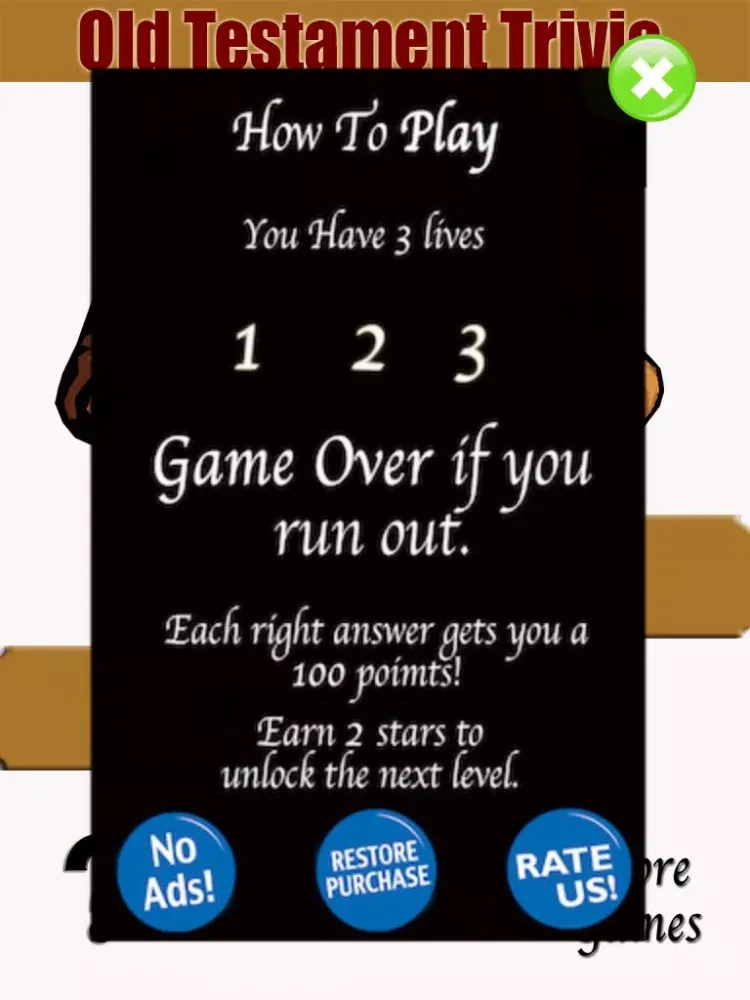 Screenshot di Ultimate Old Testament Trivia iPad 