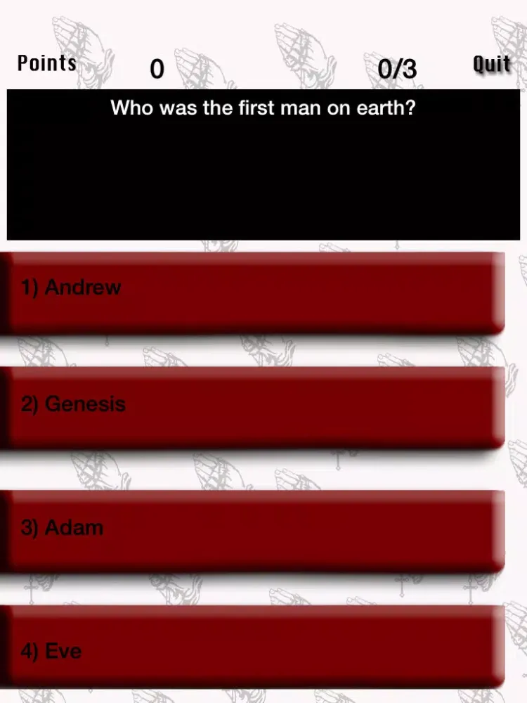 Screenshot di Ultimate Old Testament Trivia iPad 