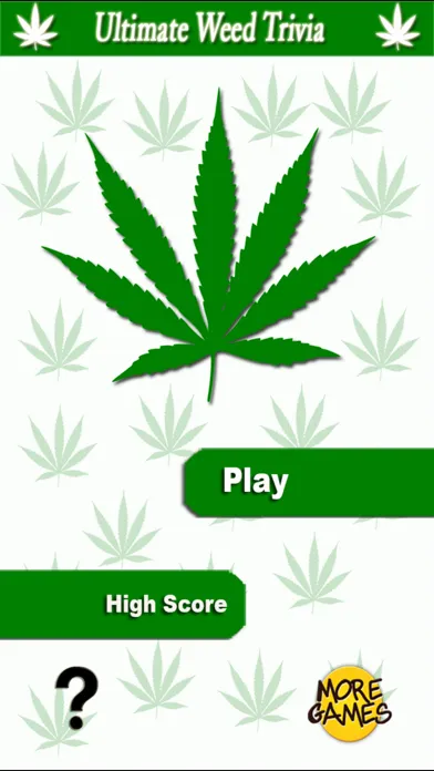 Ultimate Weed Trivia Screenshots