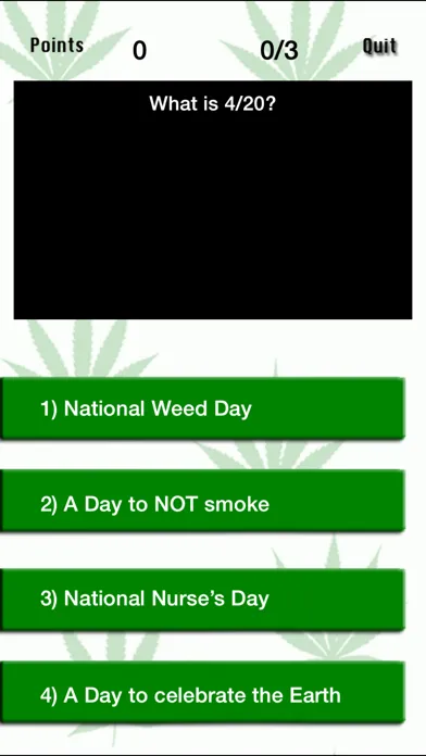 Ultimate Weed Trivia Screenshots