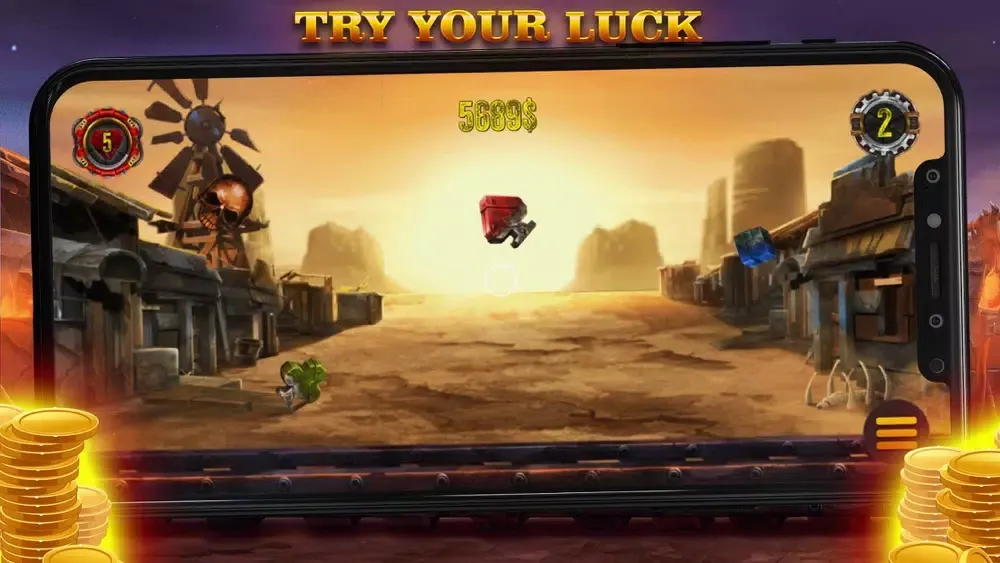 Tangkapan skrin WildWest - GunTrain