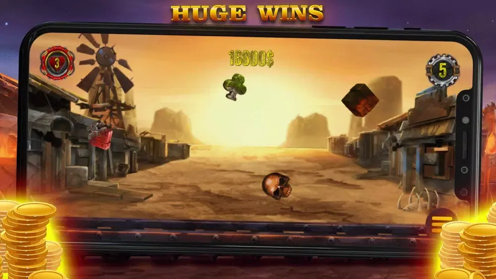 Tangkapan skrin WildWest - GunTrain