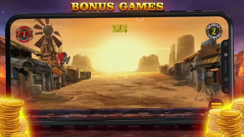 Tangkapan skrin WildWest - GunTrain