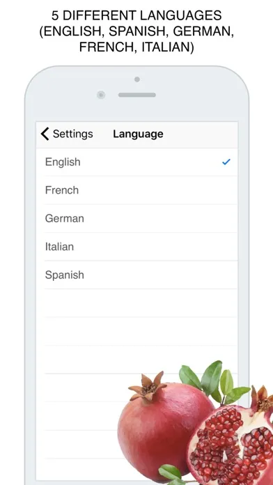 Captures d'écran de Fruits  Flashcard for babies and preschool
