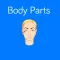 Body Parts Flashcard for babies and preschool