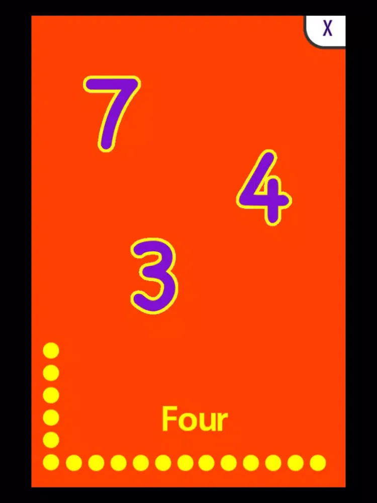 Numbers Toddler Preschool iPad 应用截图