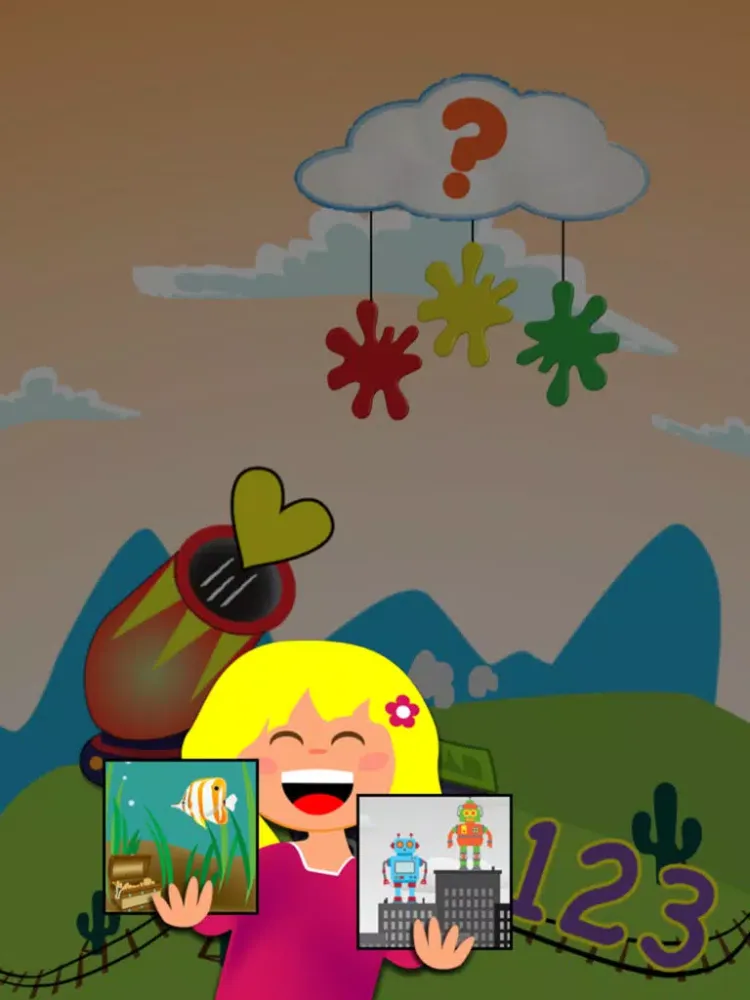 Tangkapan skrin Toddler Teasers World iPad 