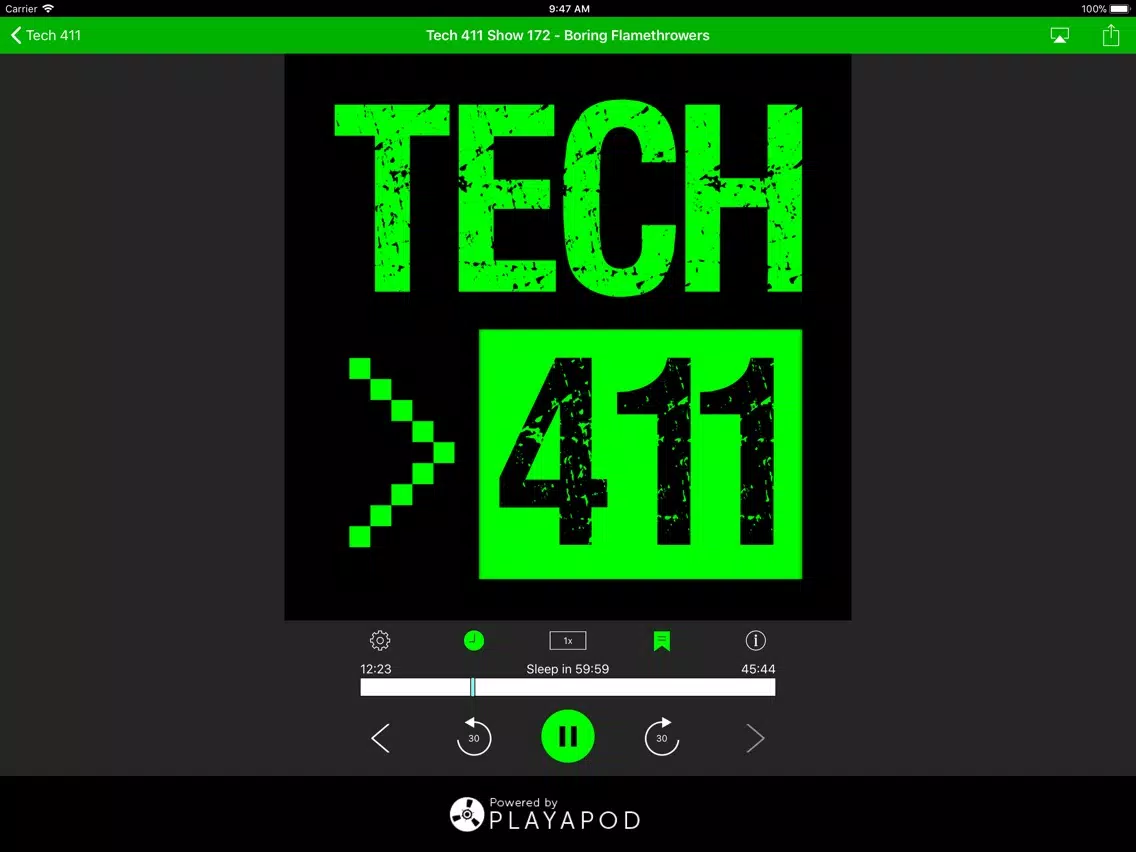 Tech 411 Show iPad  Screenshots