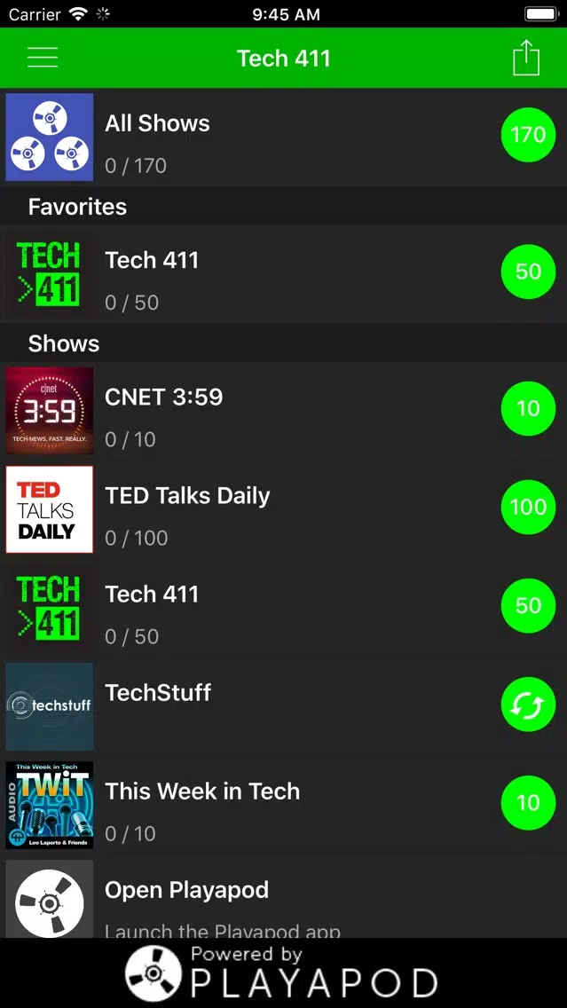 Tech 411 Show Screenshots