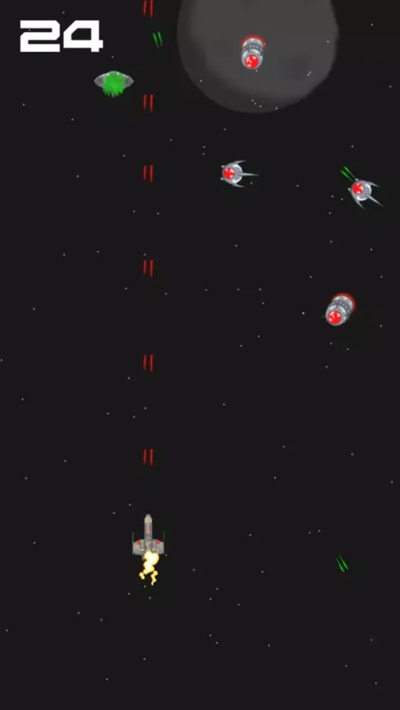 Astro Ace - Bullet Hell Shmup Ekran Görüntüleri