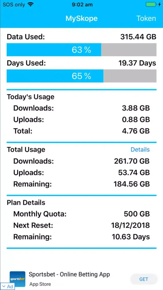 ภาพหน้าจอของ MySkope