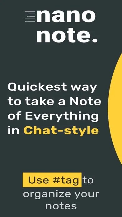 Note to self - Nanonote应用截图