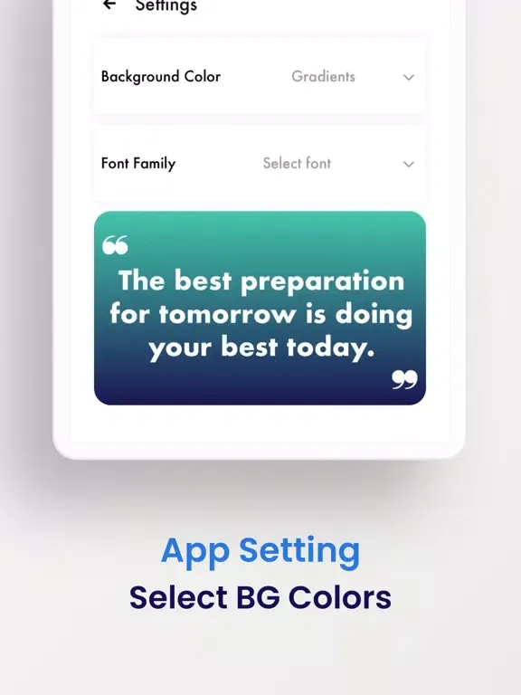 Ảnh chụp màn hình của Motivational Daily - Quotes iPad 