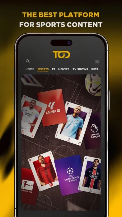 TOD - Watch Football & Movies Screenshots